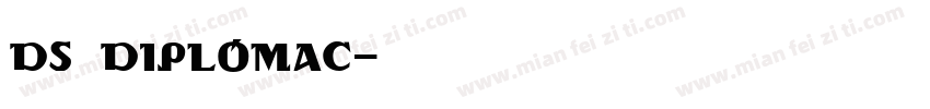 DS DiplomaC字体转换